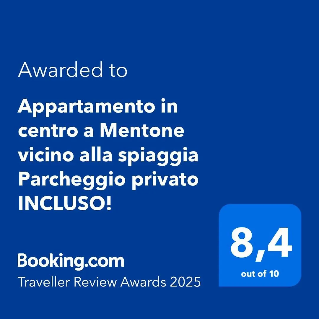 Appartamento In Centro A Mentone Vicino Alla Spiaggia Parcheggio Privato Incluso! Frankrijk